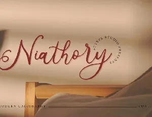 Niathory font