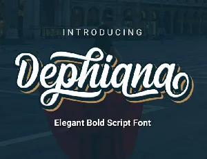 Dephiana font