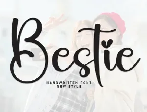 Bestie Script font