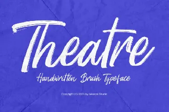 Theatre font