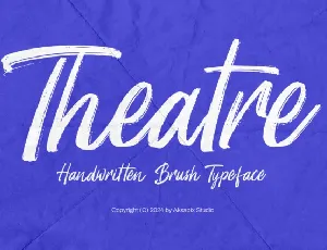 Theatre font