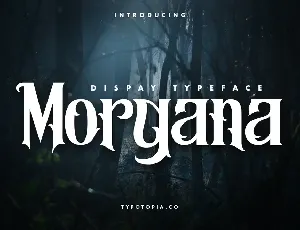 Morgana font