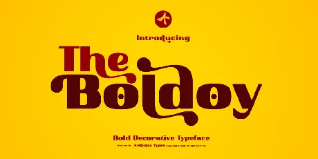 Boldoy font