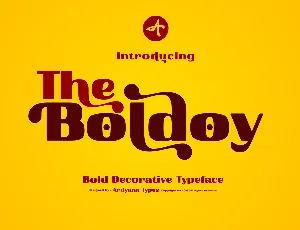 Boldoy font