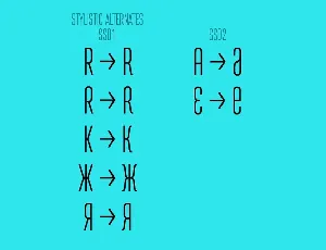 Attentica Ultra Light font