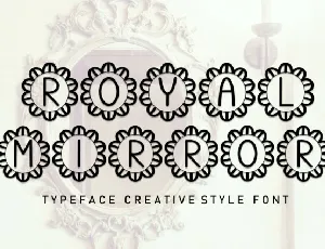 Royal Mirror font