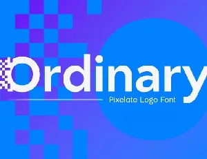 Odinary font