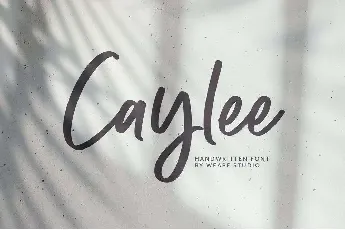 Caylee font