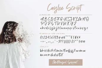 Caylee font