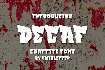 DECAF font