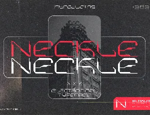 Neckle-Free font