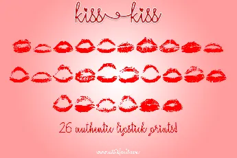 Kiss Kiss font