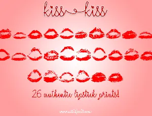 Kiss Kiss font