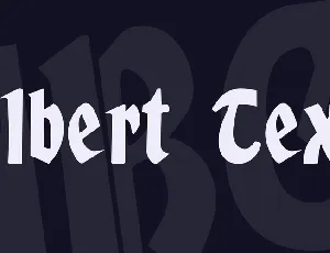 Albert Text font