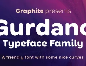 Gurdano Family font