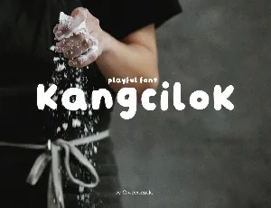 Kangcilok font