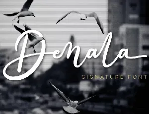 Denala font