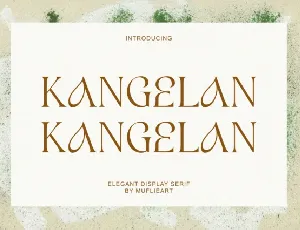 Kangelan font