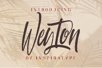 Weyton font