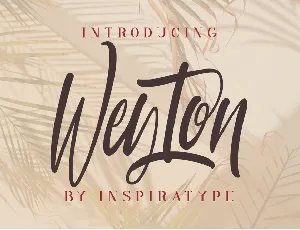 Weyton font