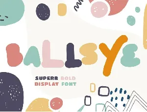 Ballsye font