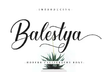 Balestya font