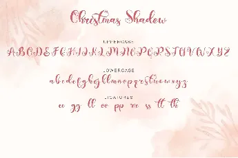 Christmas Shadow font