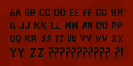 JMH THE SPIDER font