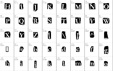 Fanzine font