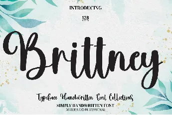 Brittney font