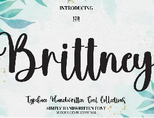 Brittney font