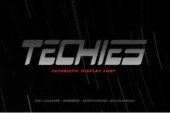 Techies font