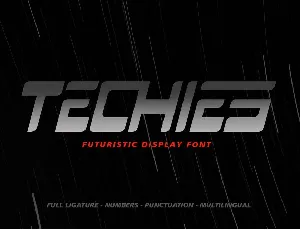 Techies font