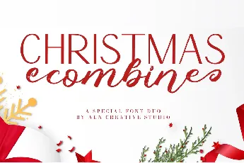 Christmas Combine Script font