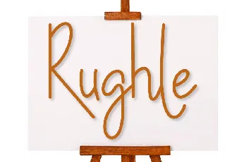 Ruglhe font