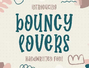 Bouncy Lovers font