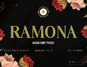 Ramona Free font