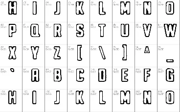 Noppalukemat font