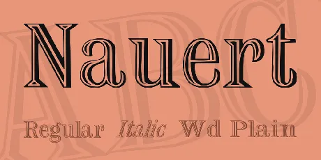 Nauert font