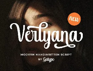 Verlyana font