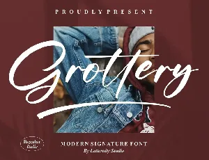 Grottery font