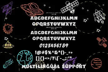 Astrojoy font