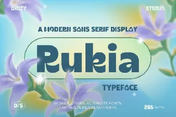 Rukia font