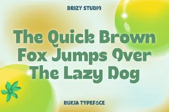 Rukia font