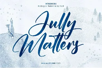 Jully Matters font