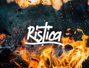 Ristica Script Free font