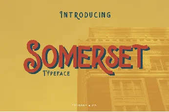 Somerset font