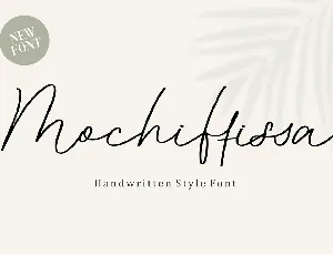 Mochiffissa font