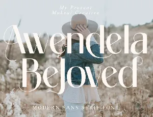 Awendela Beloved font