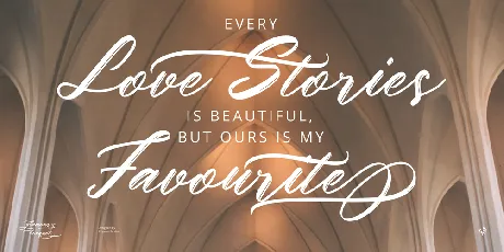 Glamour Bouquet font